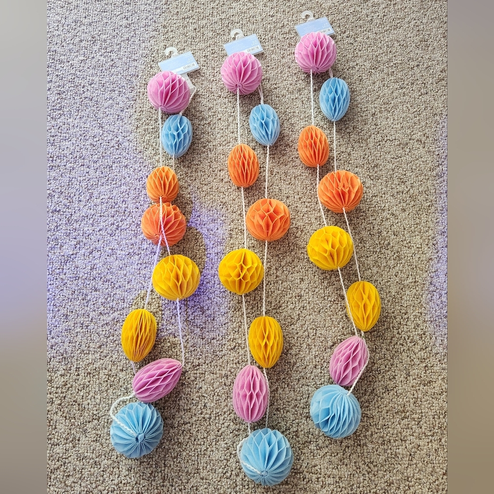 Set of 3 Spring/ Easter garland